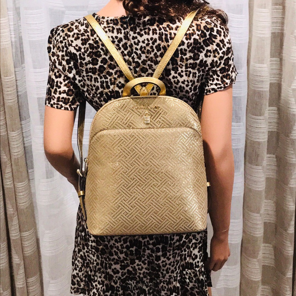 Michael Kors Gold Backpack - Picture 7 of 7